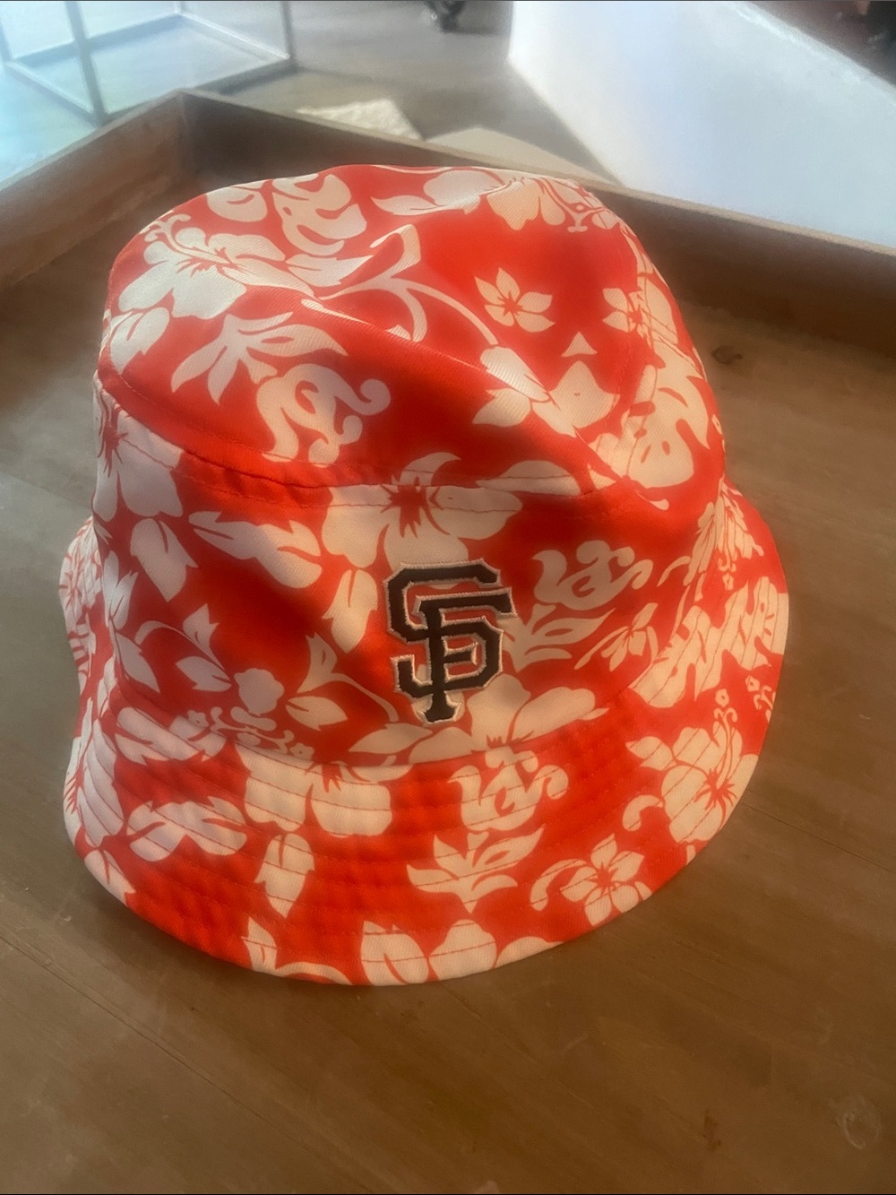 SF Giants Logo Floral woman/man? Bucket Hat